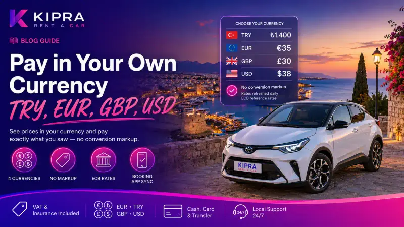 Pay in Your Own Currency — TRY, EUR, GBP, USD Now Live